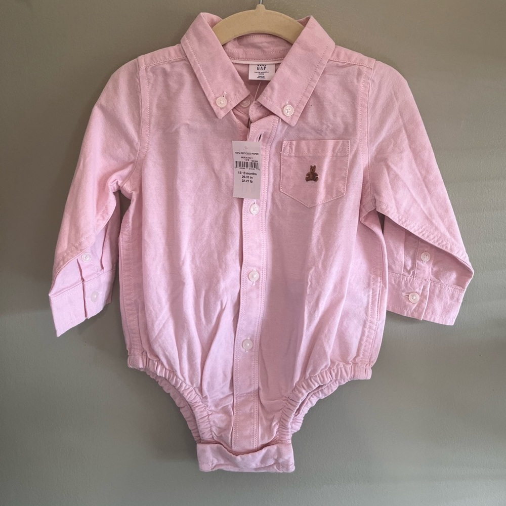 Gap Long Sleeve Button Up